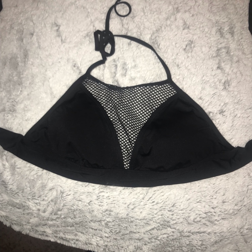 Black bikini top L